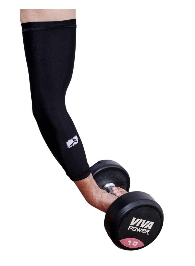 Vector X CSA-002-B Compression Arm Sleeves - Black, S